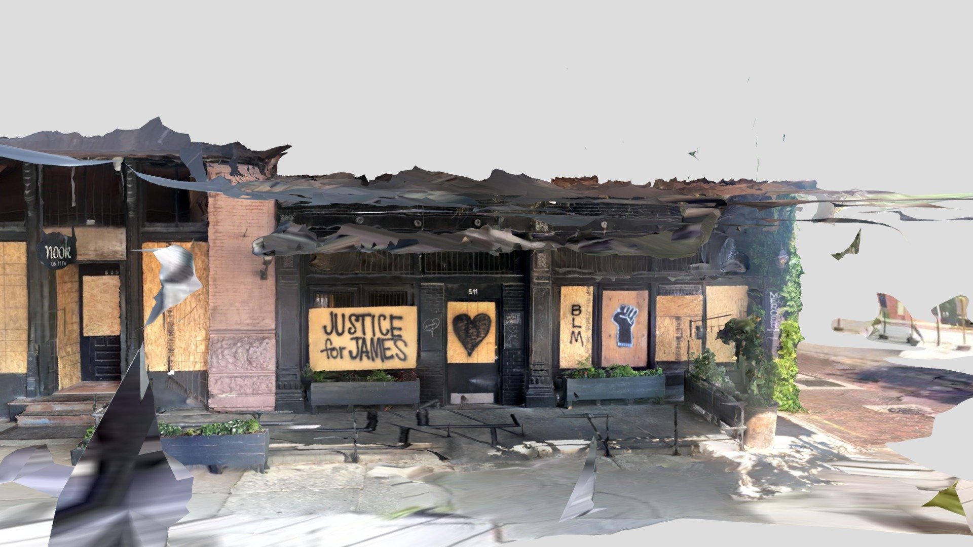 Boarded Shops