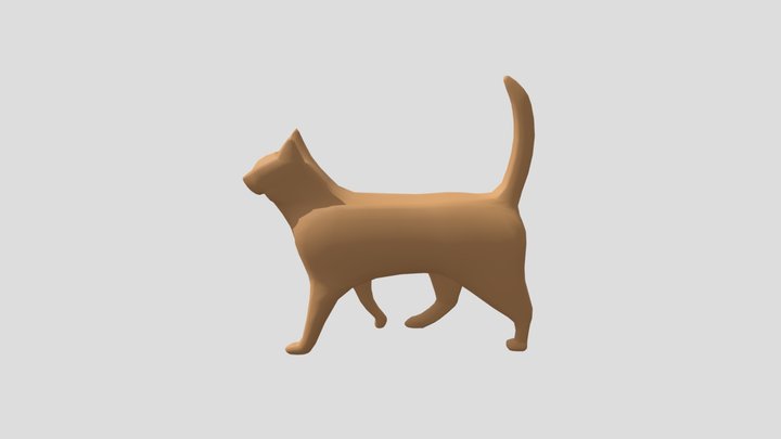 cat 3D Model