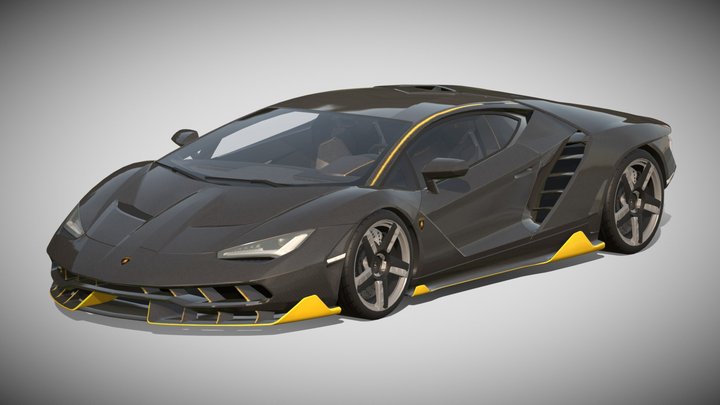 2017 Lamborghini Centenario – Modelo 3D gratuito STL