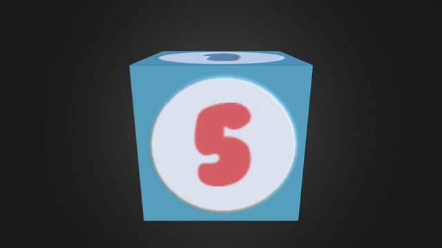 ElsaNumberDice 3D Model