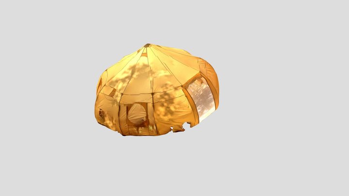 Tent #2-poly 3D Model