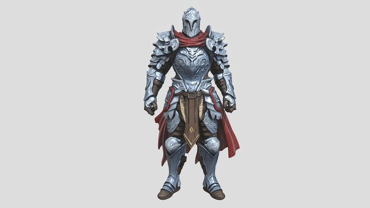 Armored Knight Warrior