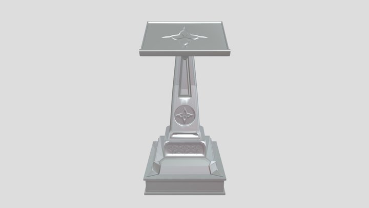 Pedestal 3D Model