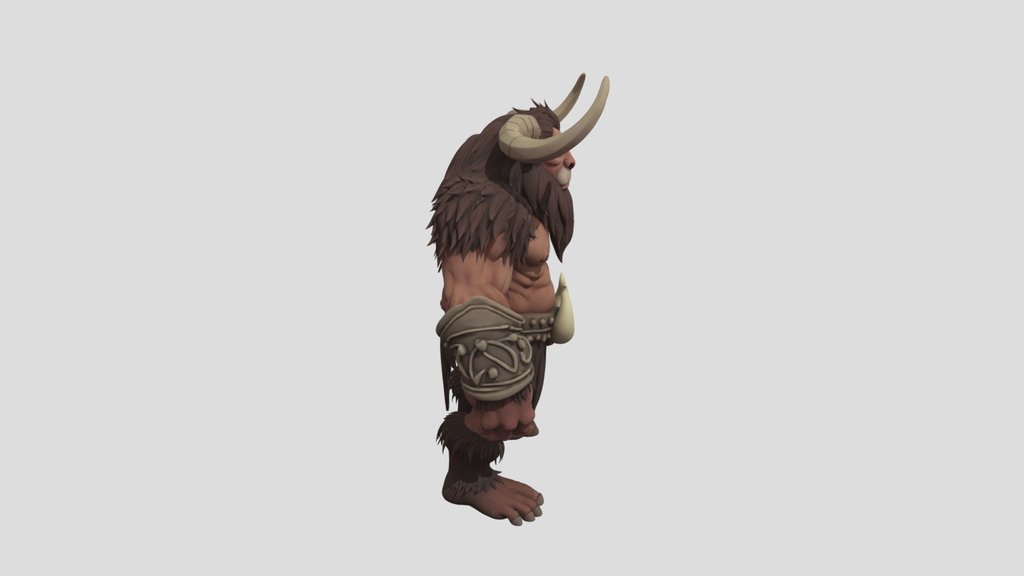 Minotaur Warrior by Tripo