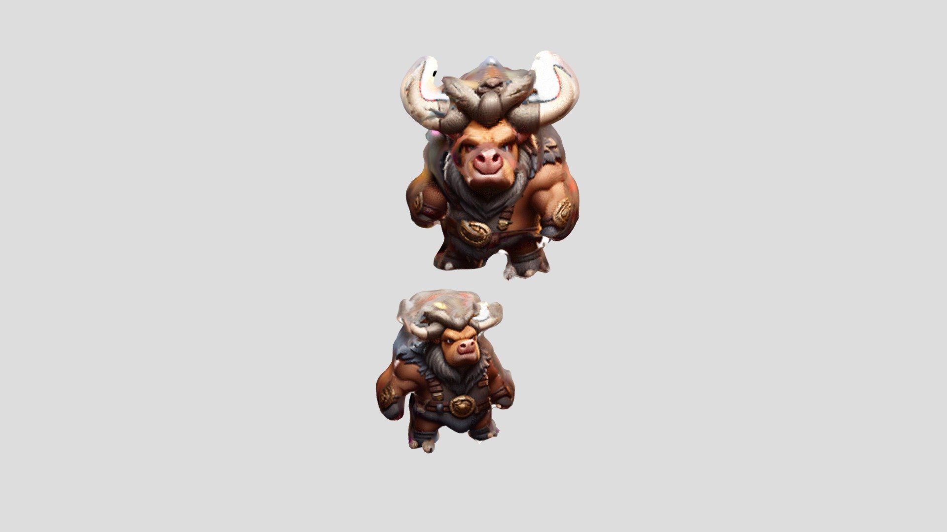 Clash of Clans game character on a black backgr - Download Free 3D ...