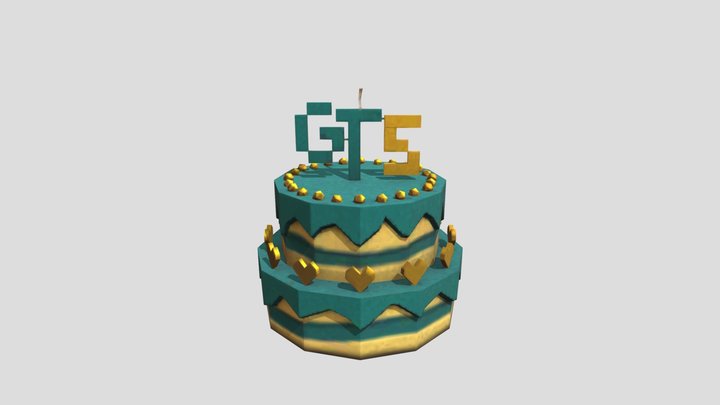 Gorilla tag 5th birthday 3D Model