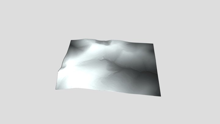 Bassin Versant du Strengbach - Altitude – Free 3D Model STL