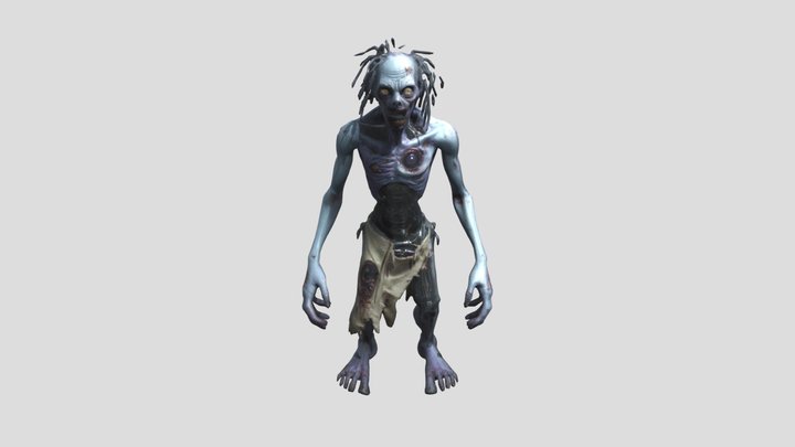 humanoid yombie 3D Model