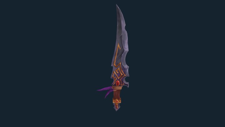 [STUDENT WORK] Sword 3D Model