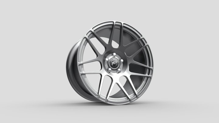 Forgestar F14 – Detailed Wheel 3D Model 3D Model