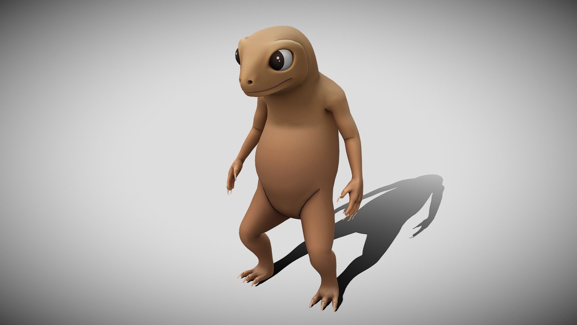 Gecko Character - 3D model by Tonkla_662110132 (@tonkla888) [bedfedd ...