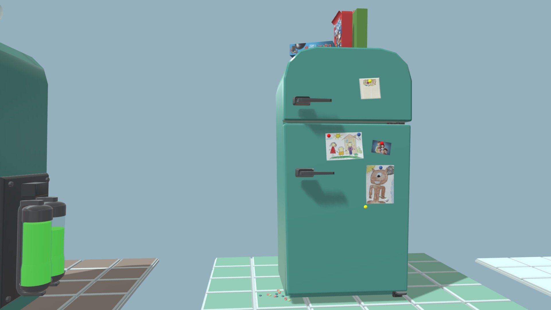 Refrigerator | Secondary Forms [xyz school HW]