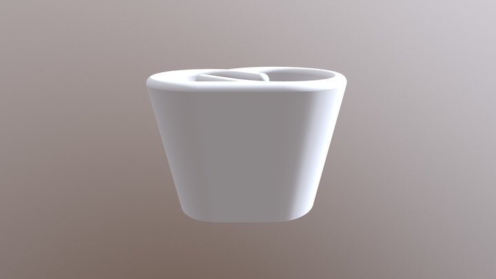 Creative Cloud Espresso Cup 3D Model