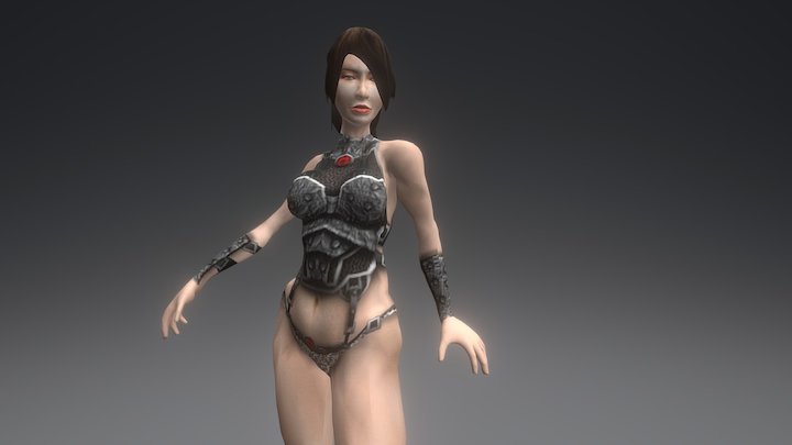 Slave Mistress 3D Model