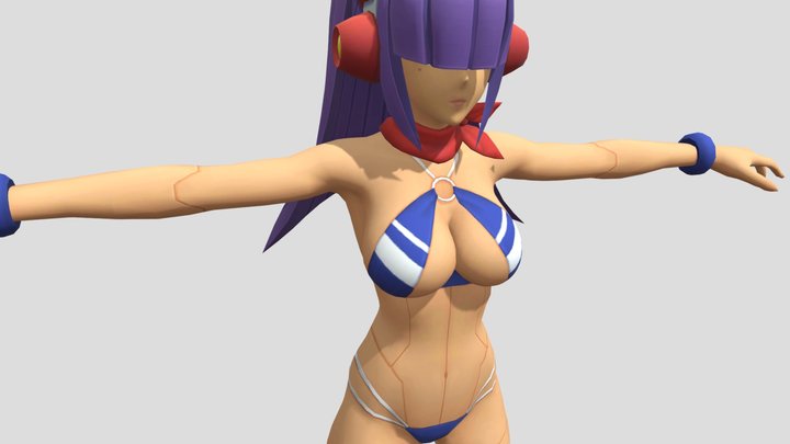 Swimsuit Layer (Mega Man X) 3D Model