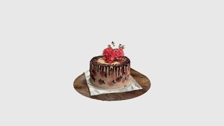 Himbeertorte 3D Model