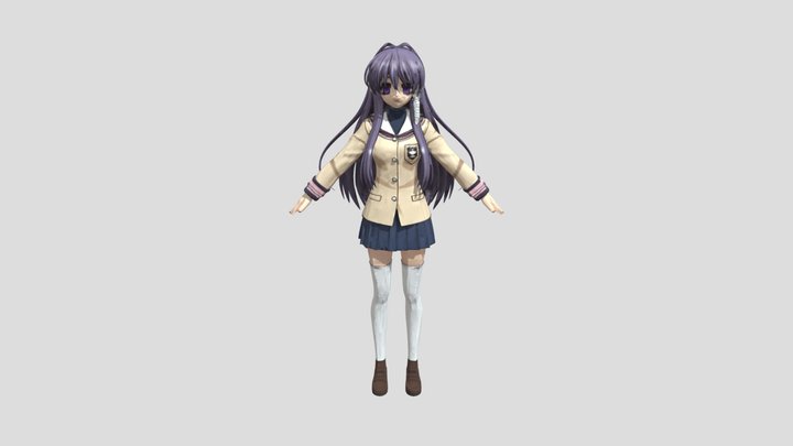 Kyou Fujibayashi 3D Model