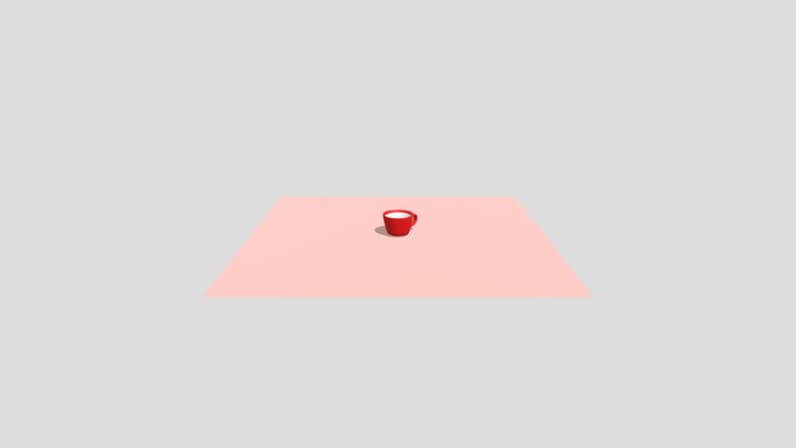 кружка красная – Modelo 3D gratuito STL