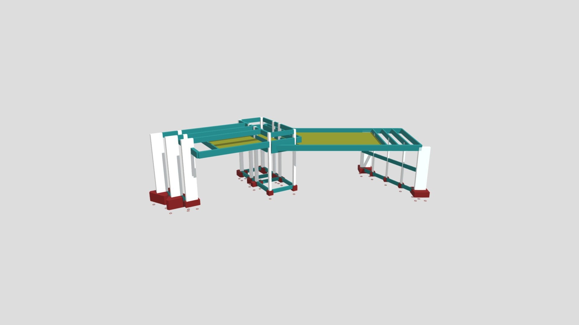 Portal Estrutural 3d