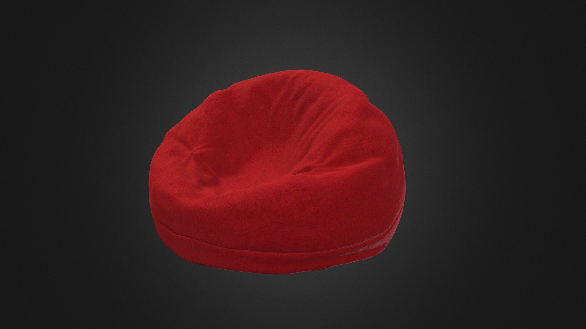 Velvet Bean Bag