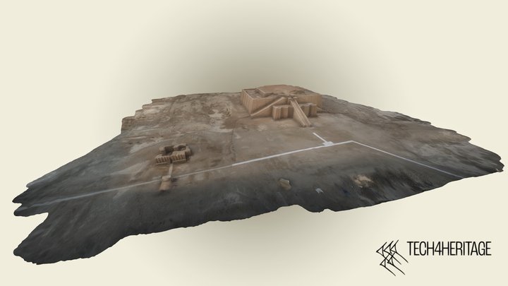 Ur archaeological site 3D Model