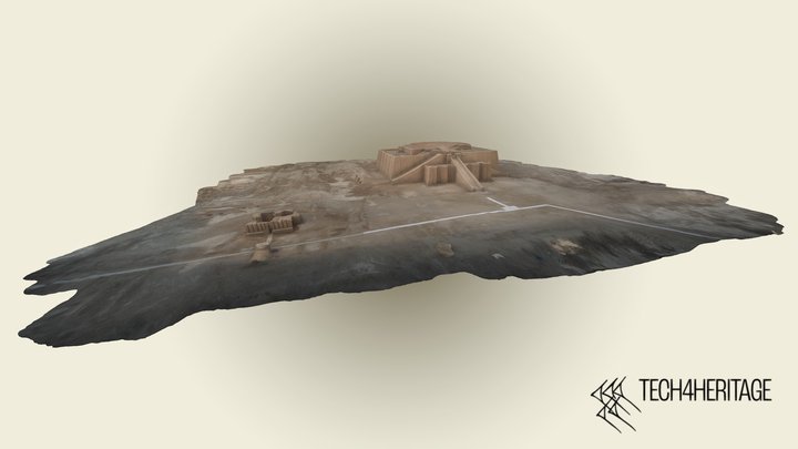 Ur archaeological site 3D Model