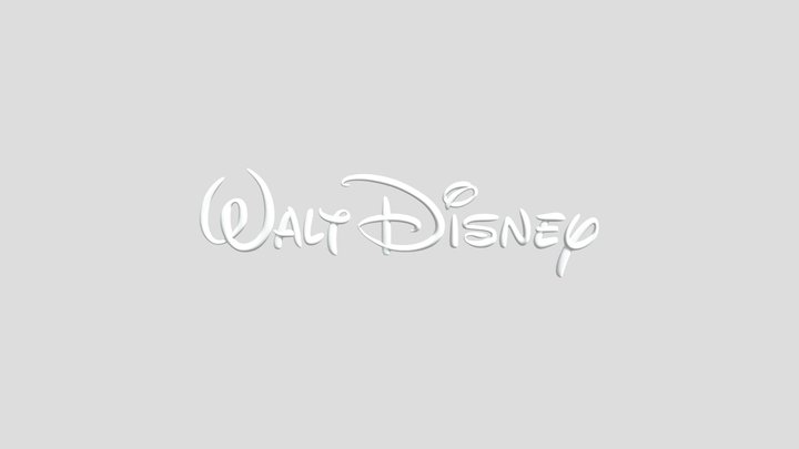 Walt Disney 3D Model