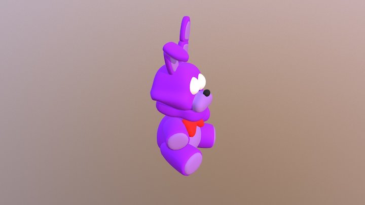 Bonnie-plush 3D Model