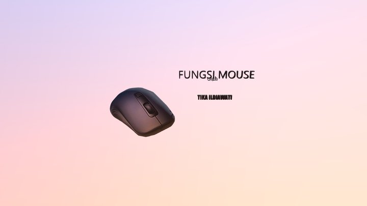 Mouse Tika Fbx 3D Model