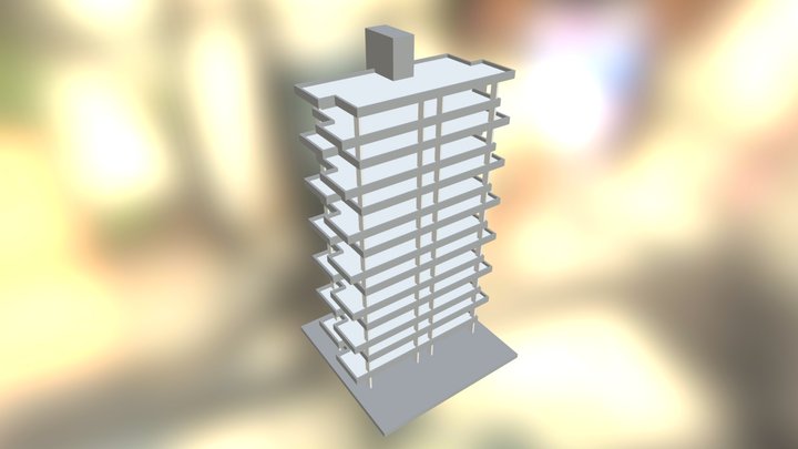 Maquete Estrutural 3D Model