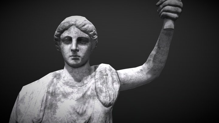 Statue of Demetra 3D Model
