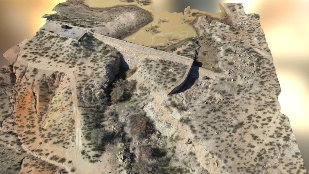 Ccc Dam Simplified 3d Mesh