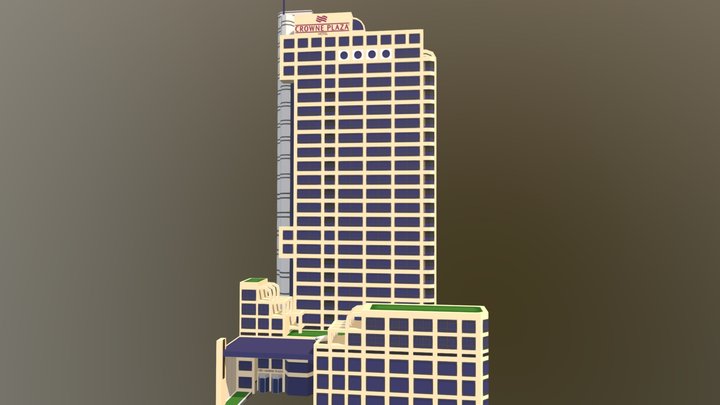 Lebanon BEIRUT CROWNE-PLAZA-BEIRUT 3D Model
