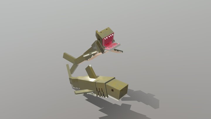 Bull Shark 3D Model