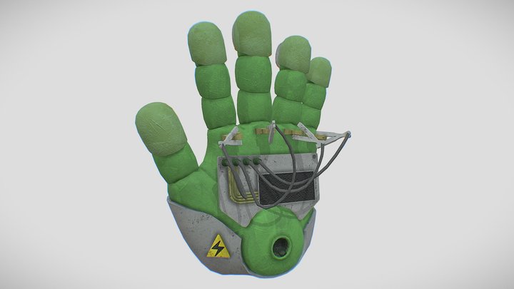 Poppy Plytime chapter 5 green hand 2.0 3D Model
