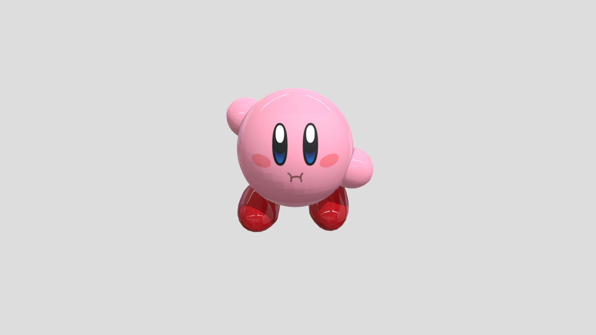 Kirby - Download Free 3D model by jlehman2028 [bee8c2e] - Sketchfab