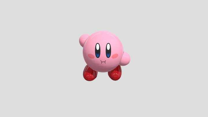 Kirby 3D Model