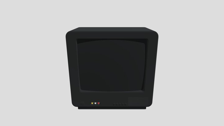 Little TV 3D Model