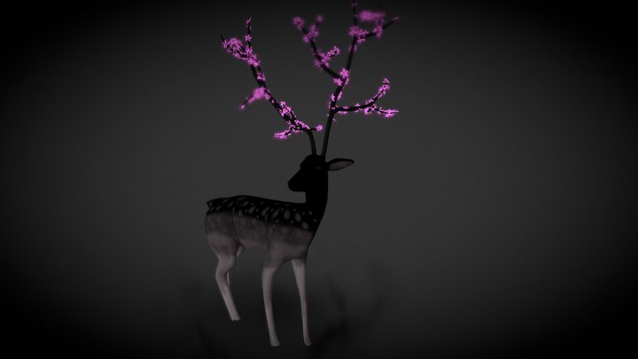 Deer in Mist