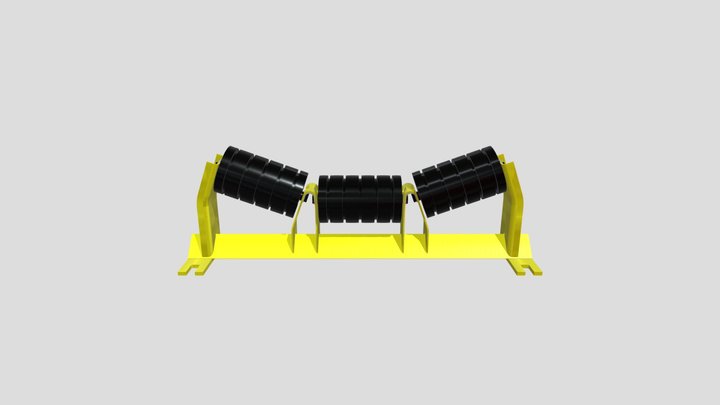 Rodillos, artesas y estaciones Dismet 3D Model