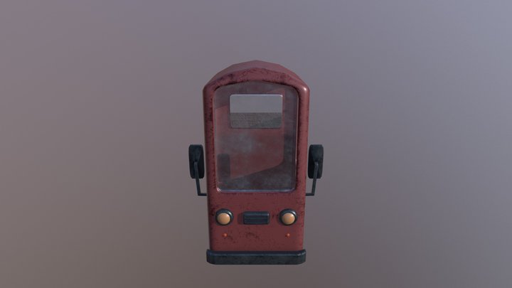 Project 2 - Stylised Truck (Textured) 3D Model