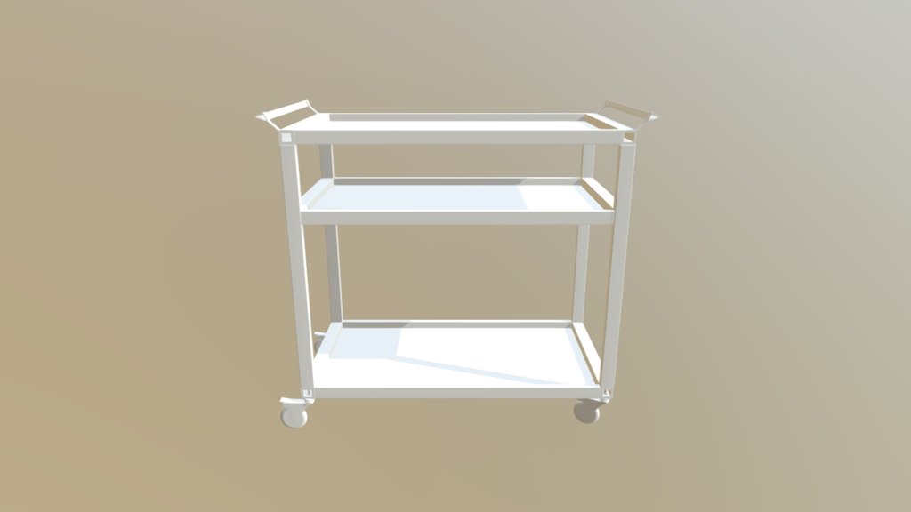 Drink Cart Asset - 3D model by Armando Chirino (@ach3) [beead55 ...