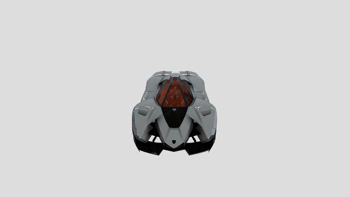 Lamborghini Egoista 3D Model