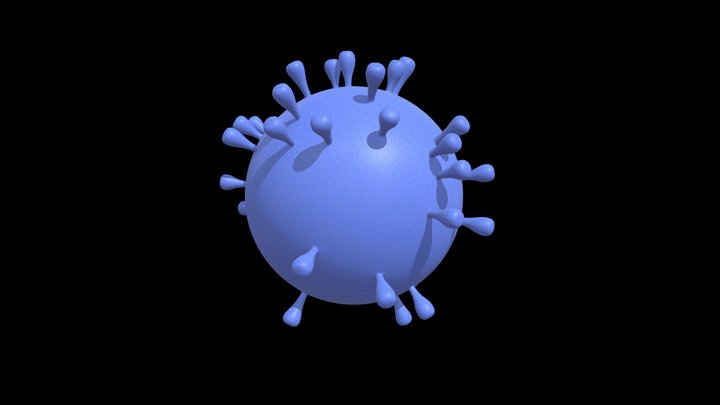 Coronavirus (Covid-19) 3D Model