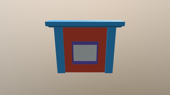 Fireplace 3D Model