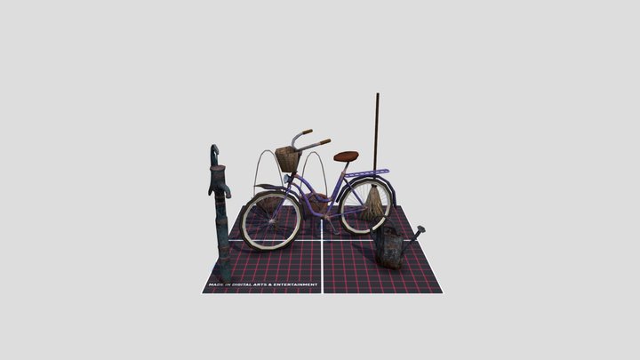 DAE 5 Finished props - Grandma's House 3D Model