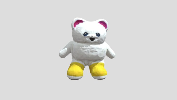 Fuzzy Boots 3D Model