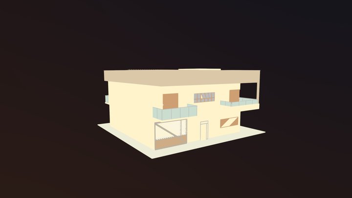 Modelo 3D do projeto estrutural 3D Model