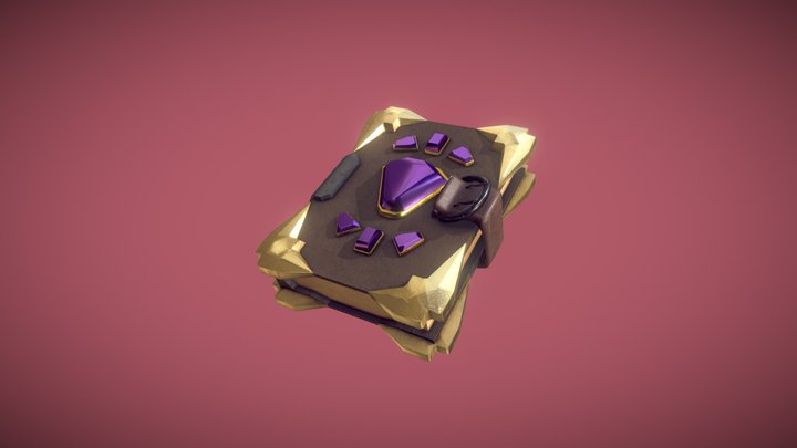 Magical Book - 3D model Render 3D Model