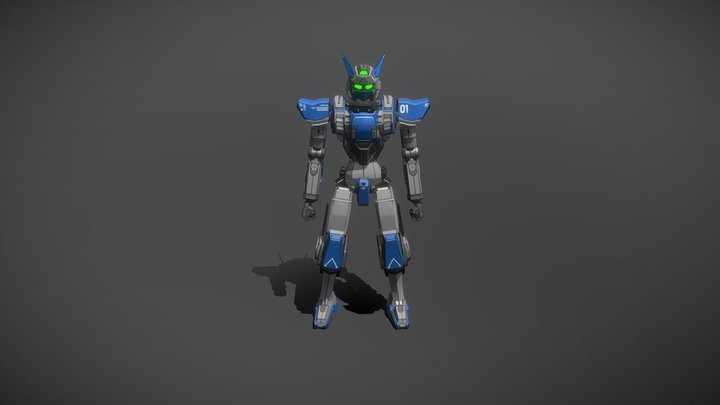 Mechanized Assault - Unit 01 3D Model